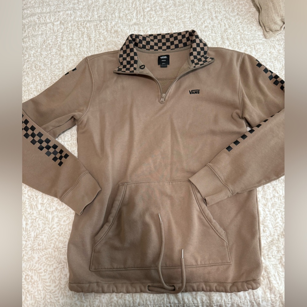 Vans size small half zip